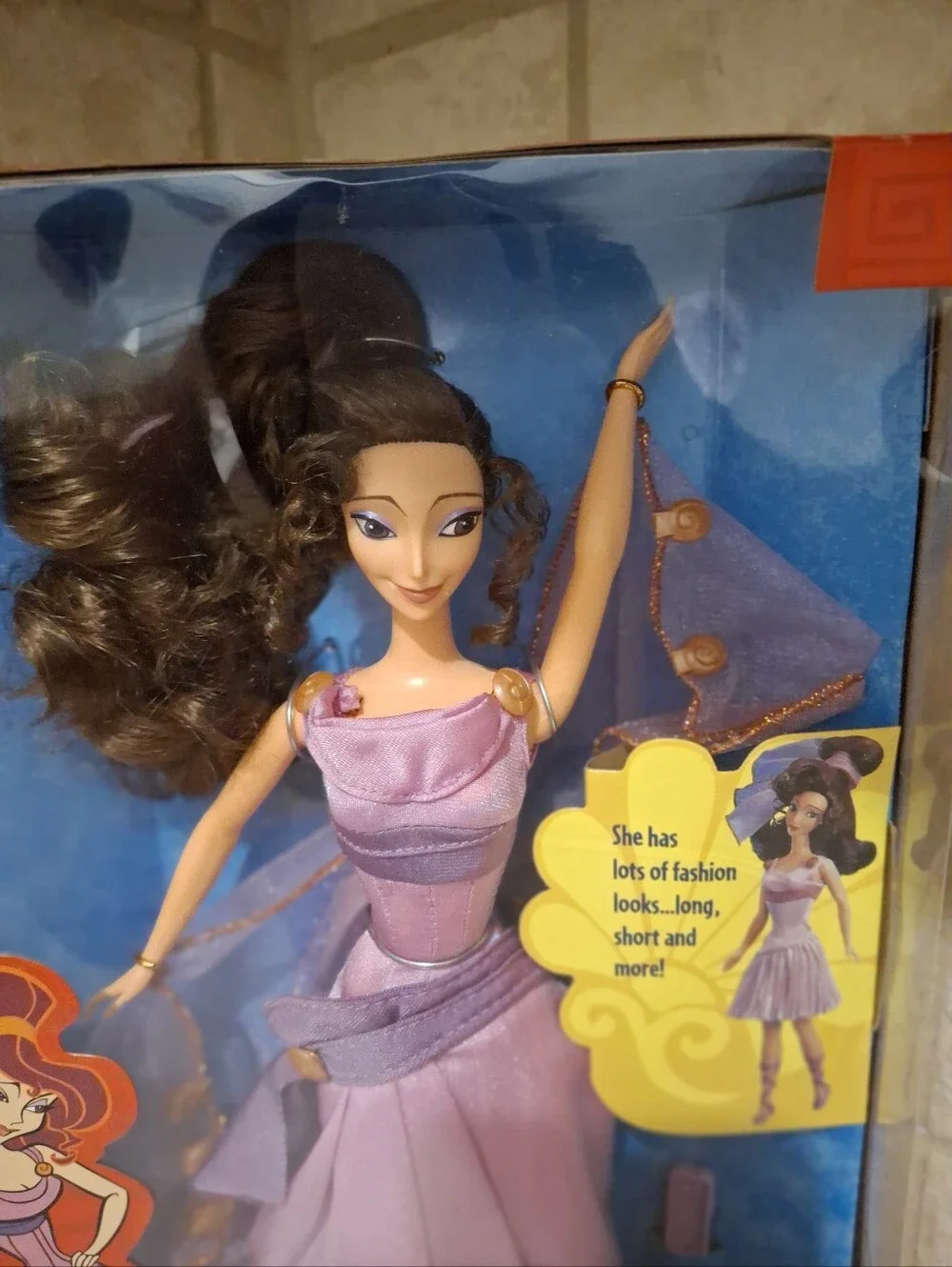 Vintage Disney Hercules Megara Fashion Doll 1996